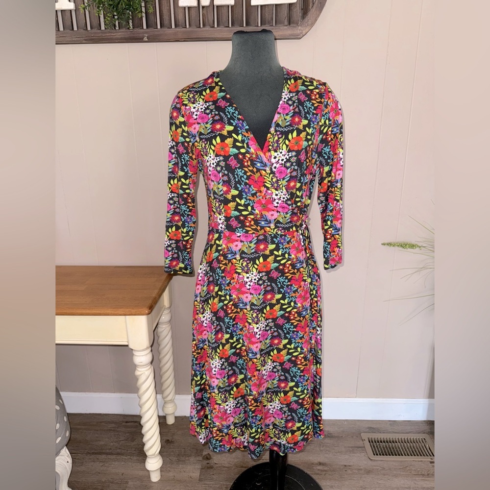 Muse Threads • Bamboo Floral Wrap Dress